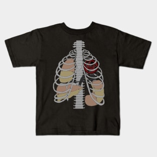 Mechanical Ribcage Kids T-Shirt